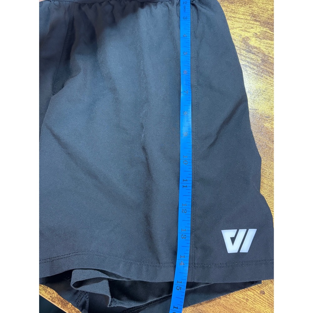Wolaco North Moore Mens Black 2-in-1 Athletic Compression Shorts Size Small - Picture 12 of 12